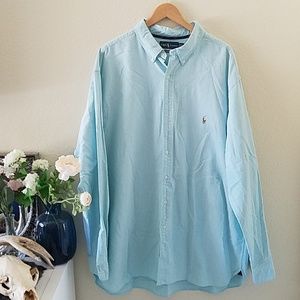 Ralph Lauren Men's Longsleeve Button Up - Size 3XT